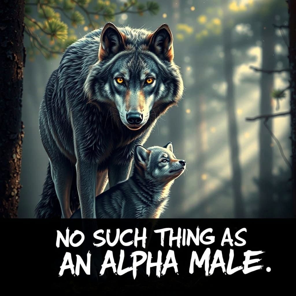 THERE'S NO SUCH THING AS AN ALPHA MALE. A falacious idea gen...