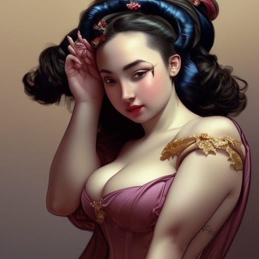 Orc Princesses at Royal Baroque Tea Party