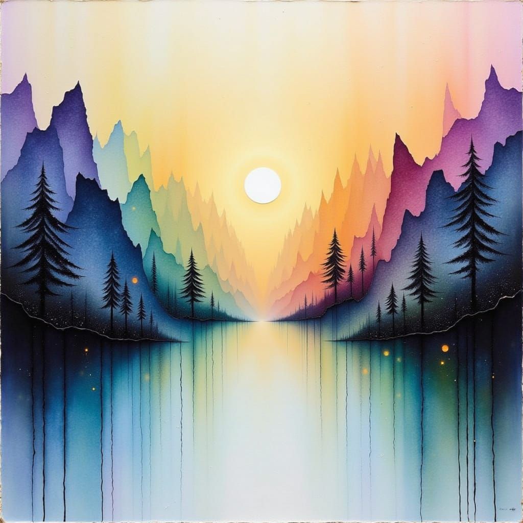 Polychromatic Mountains