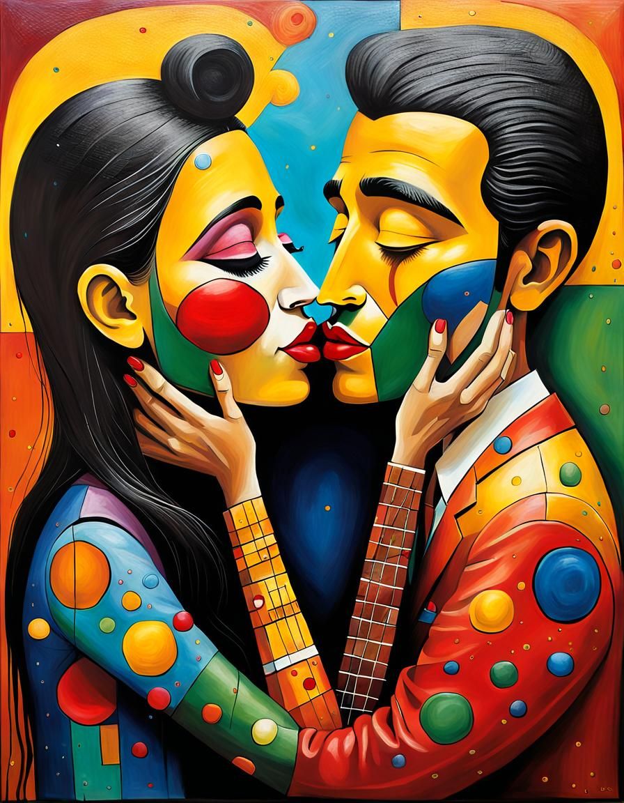 The Kiss as Brazilian Street Art