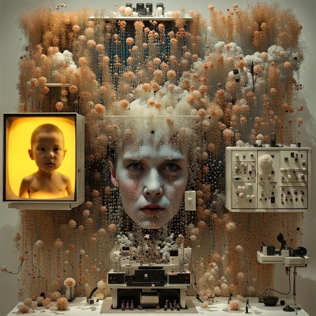 Surreal Transformation and Regeneration in Hallucinatory Art