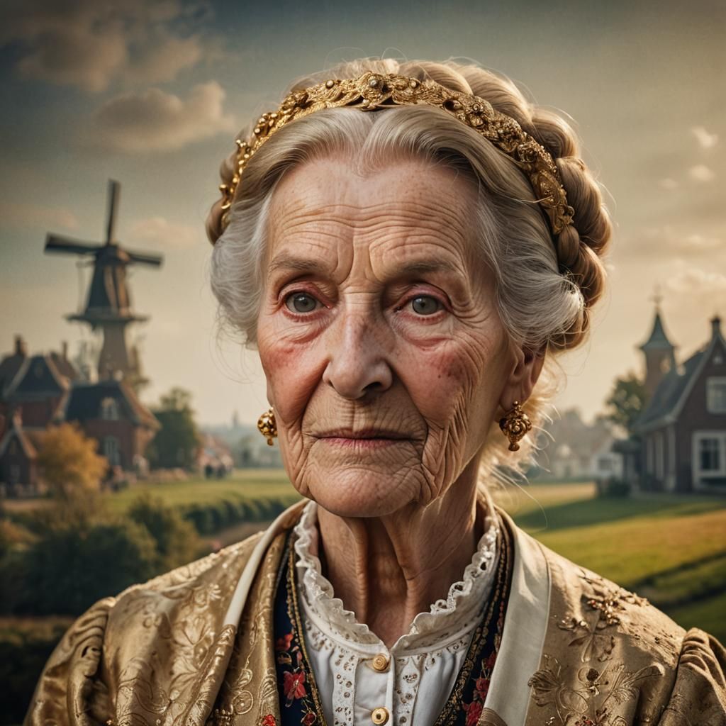 Dutch Golden Age Portrait of Wilhelmina Akershoek