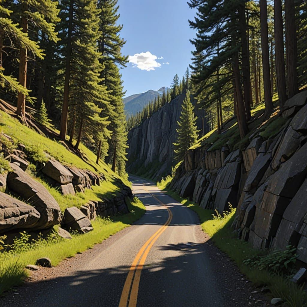 around the bend and back