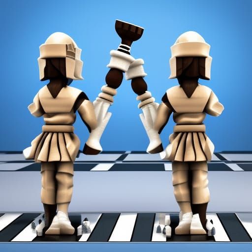Checkmate by Two Knights in 3D Chessboard