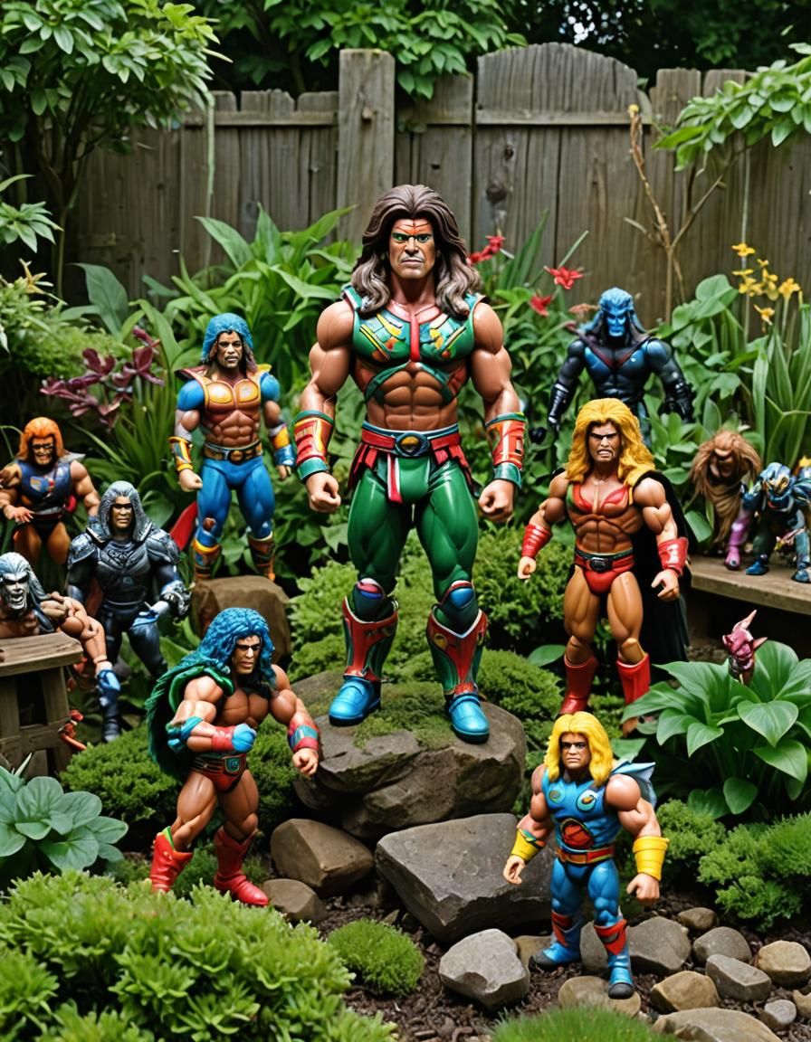 Ultimate Warriors Prepare For Another Battle! -=- Against Those Dastardly Guardian-Gnomes!