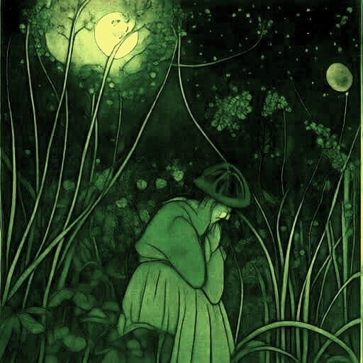 I was taking a stroll in the garden and I came across her we...