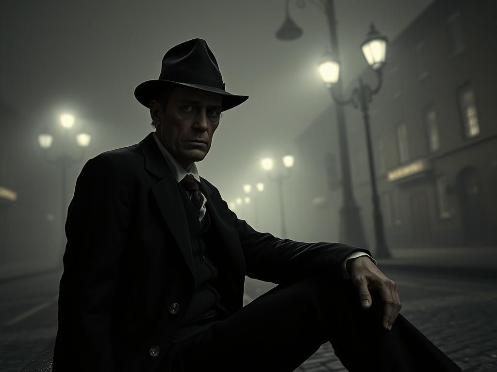 Silent Hill Noir: James Sunderland in Dreamlike Fog