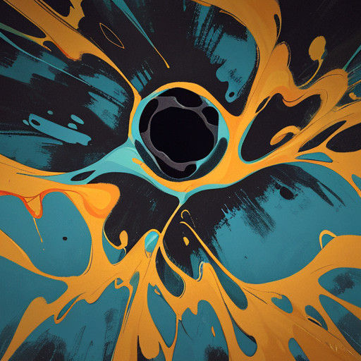 Vibrant Abstraction in Dark Energetic Space