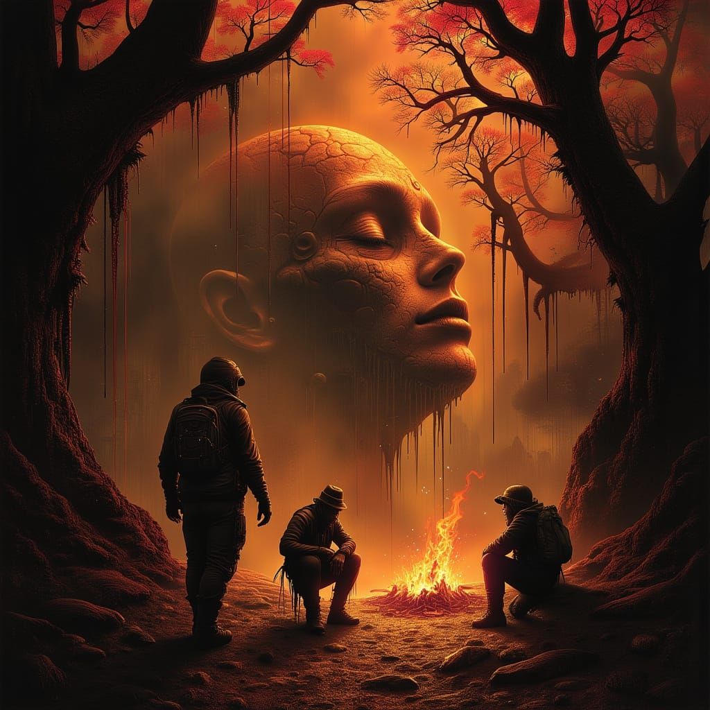 Survivors in a Petrified Wasteland