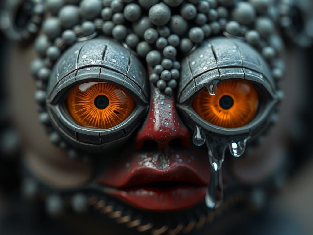 Melancholic Steamplush with Googly Eyes