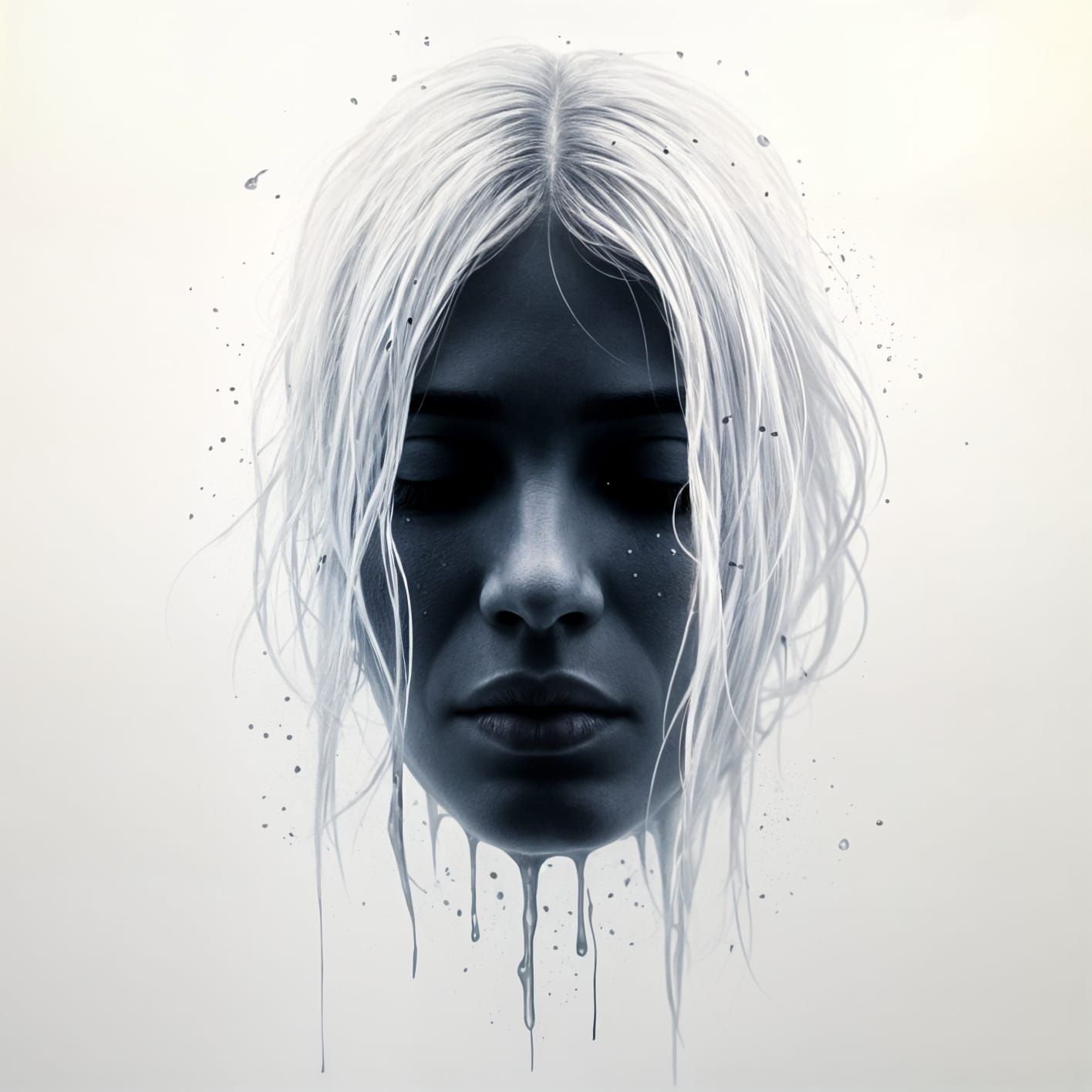 Isolated Figure in Soft Light