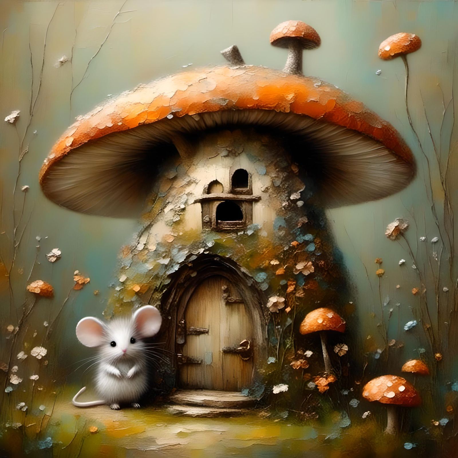 A perfect house for a tiny mouse