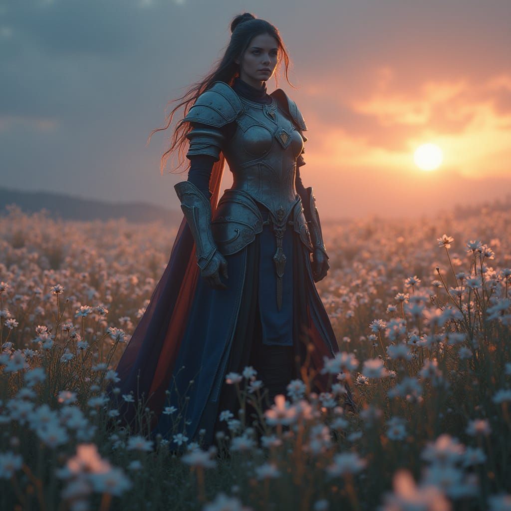 Khthonia on Mystical Battlefield at Dusk