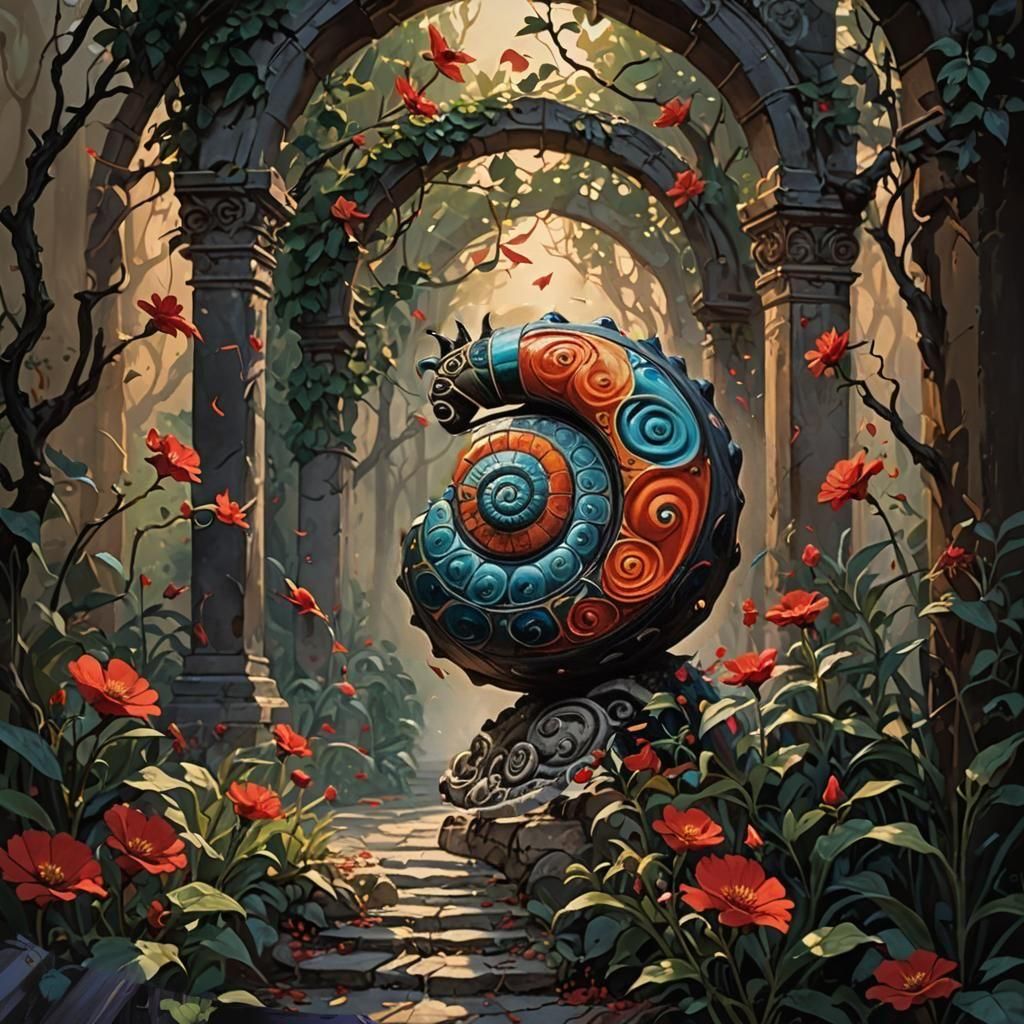 Surreal Mindscape: Fantastical Concept Art in Deep Color