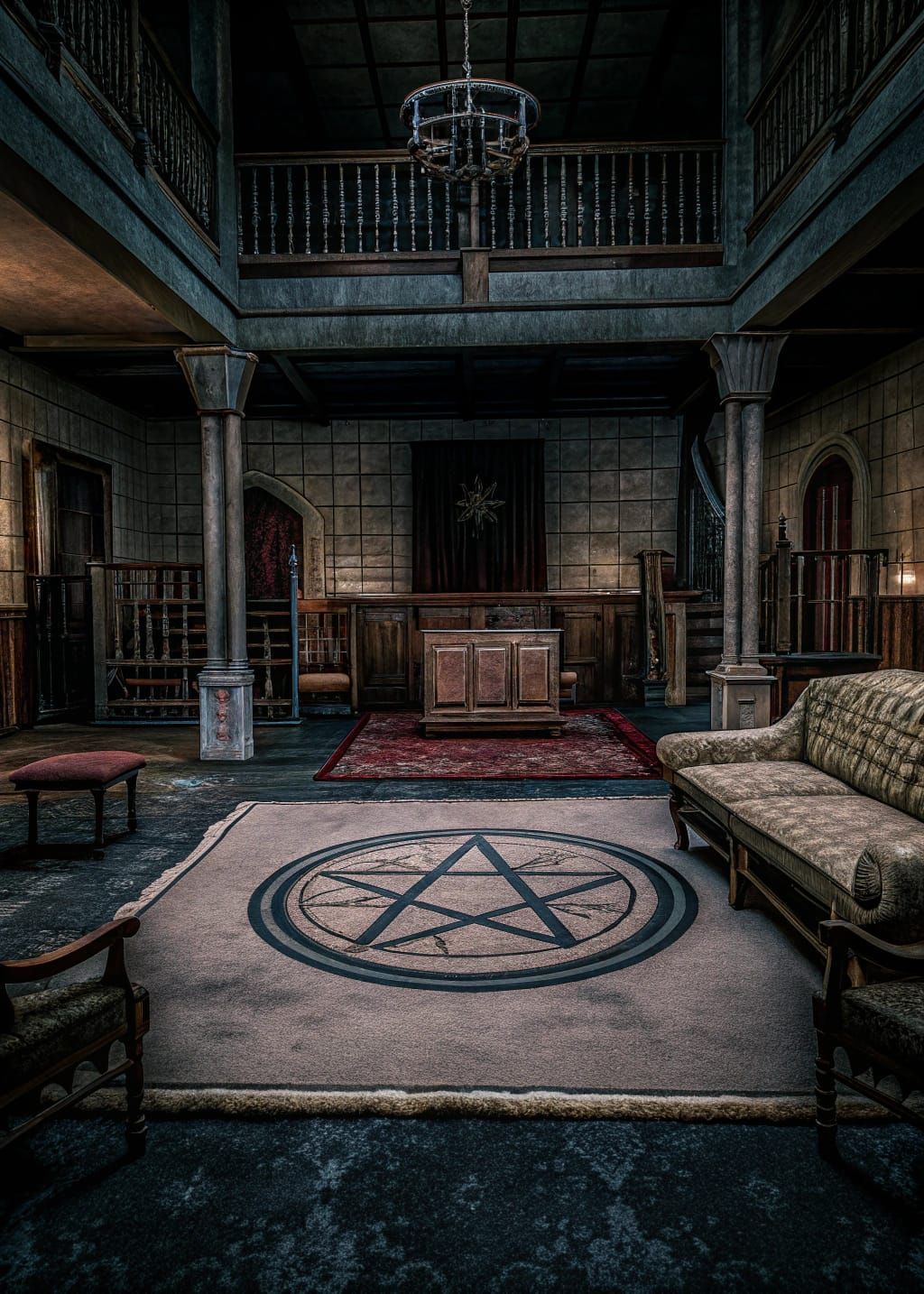 Beelzebub's Conversation Pit - As Seen in "Good Hellkeeping"