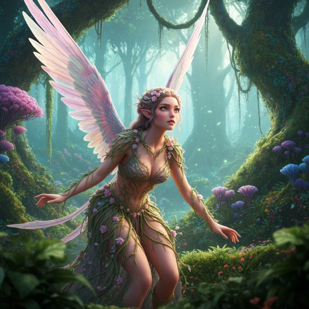 Gelfling-Fraggle Hybrid Soars Through Crystal Cave