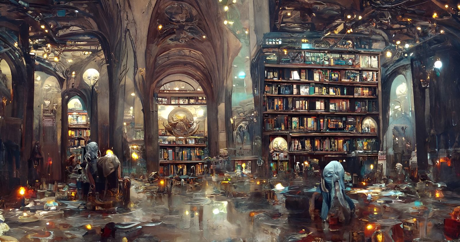 Eldritch Library at Grand Central Station