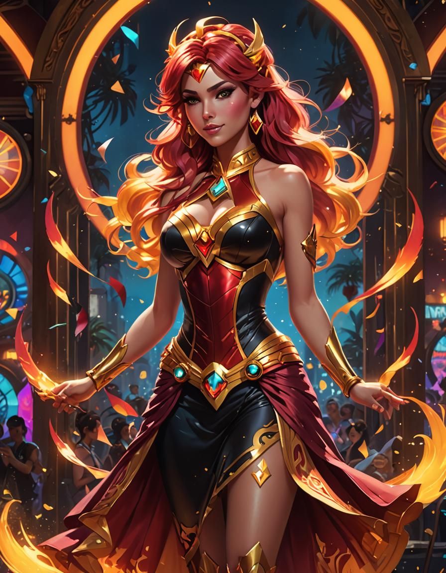 Club Dancer Portrait in Unreal Engine 5