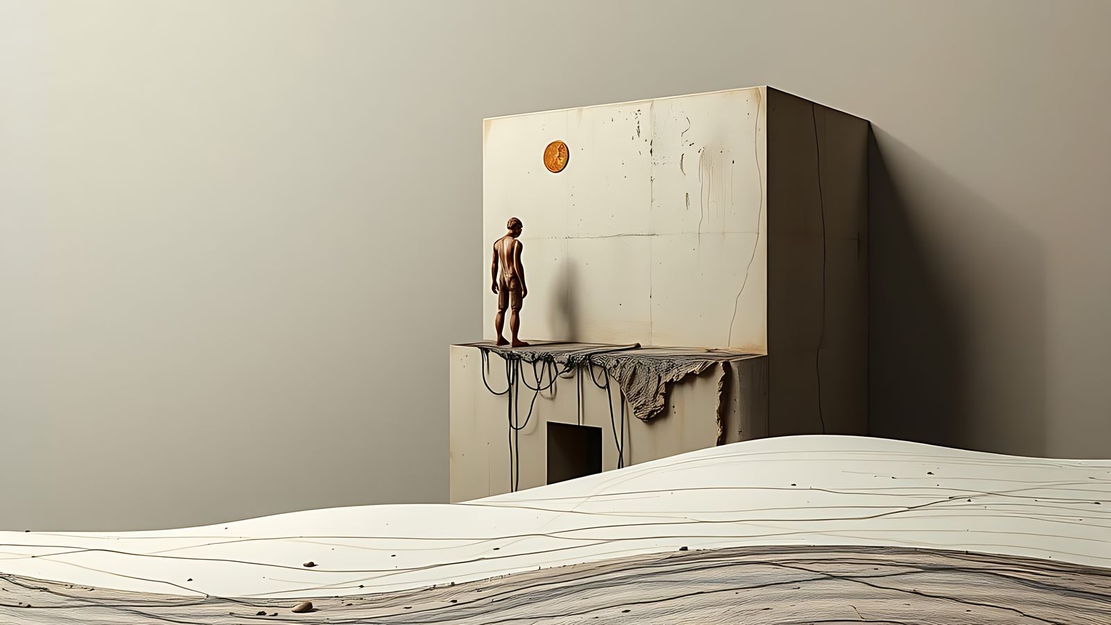 Surreally interesting image please: ‘The introduction of self doubt can trigger a negative psychotic reaction.’