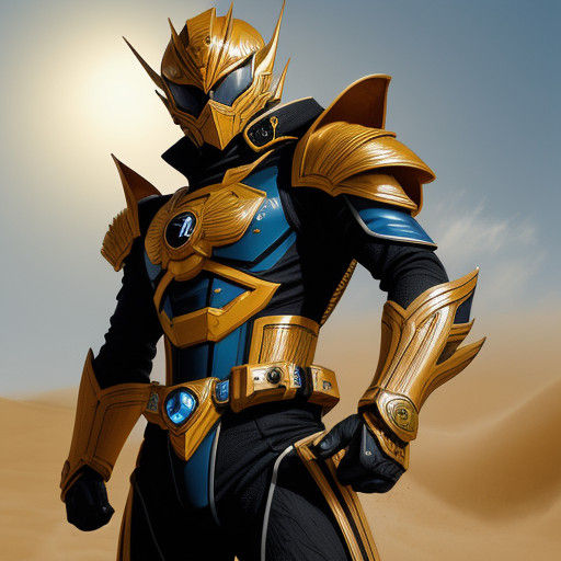 Mysterious Bicolor Assassin in the Dunes