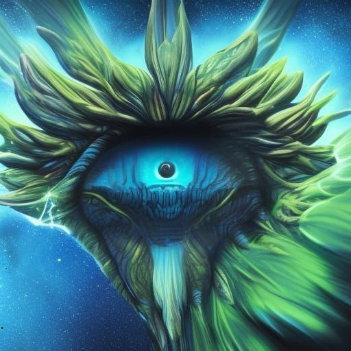 Hyperrealistic Extraterrestrial Animal Concept Art