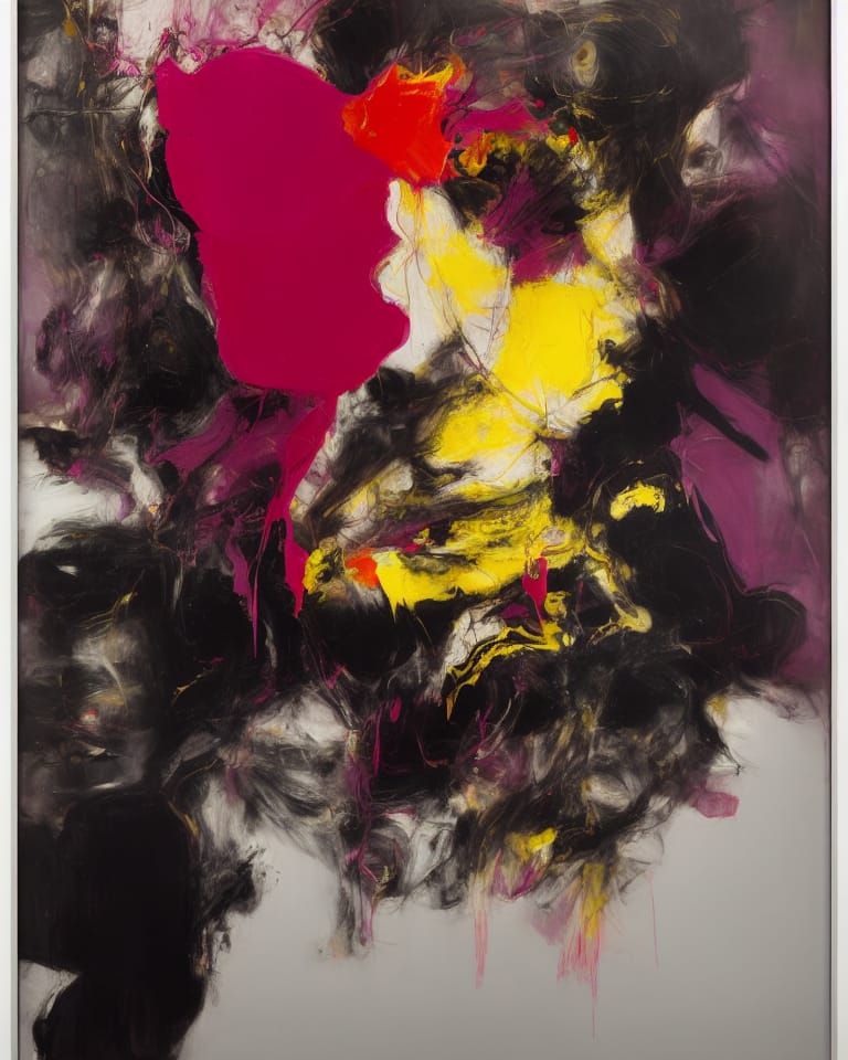 Surreal Unknown Presence in Brutalist Design