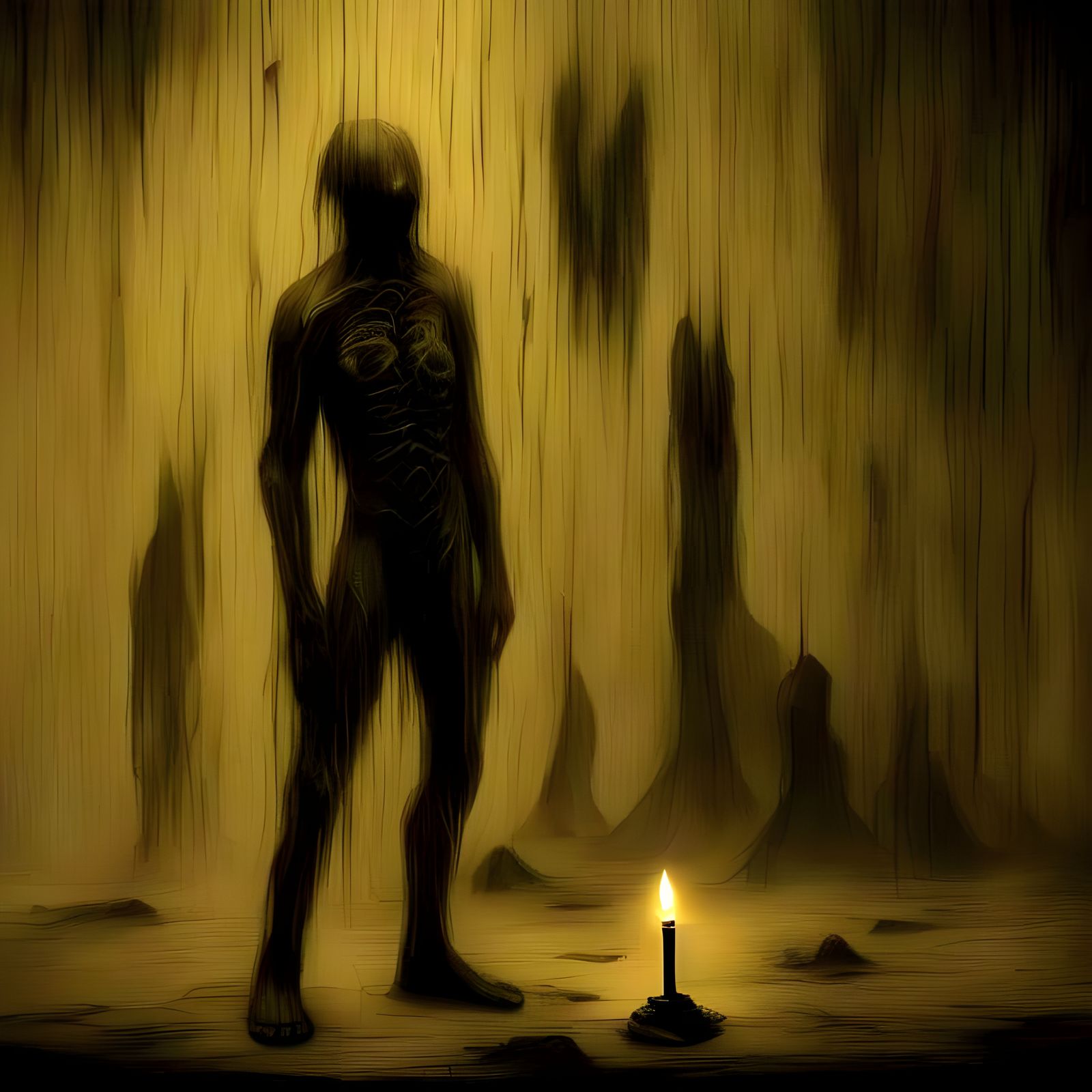 Charles Dexter Ward in Dark Fantasy Horror Style