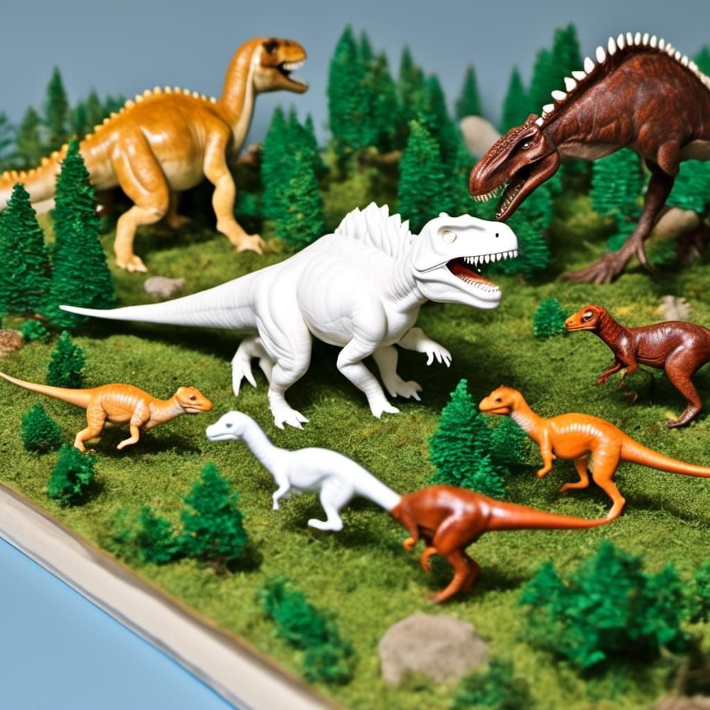 Dino Toy / the white dinosaur
<lora:Strong Expression:1.1>