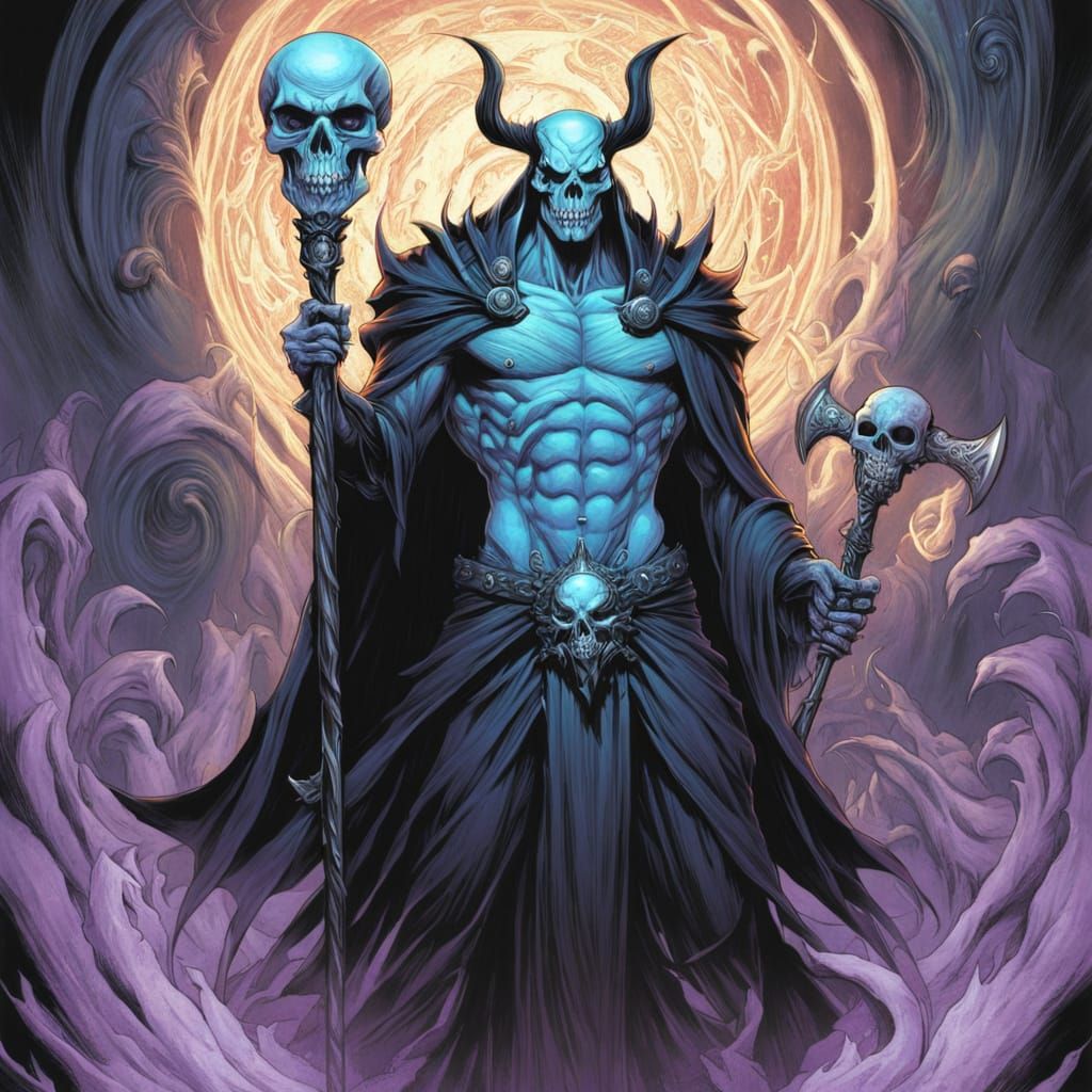Greek God Hades as Supervillain in Dark Realm