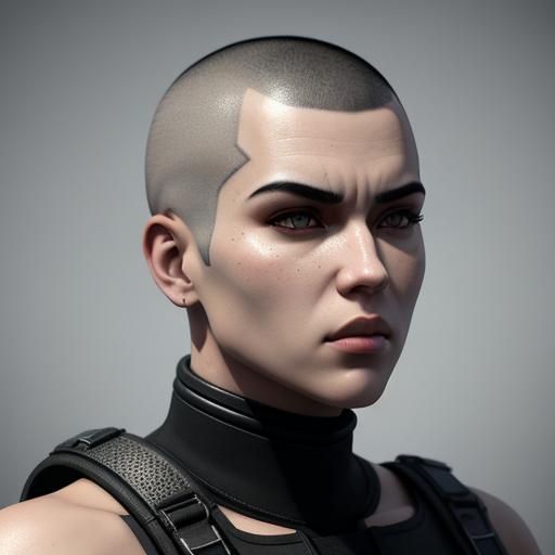 Pen and Ink Portrait with Edge Detection