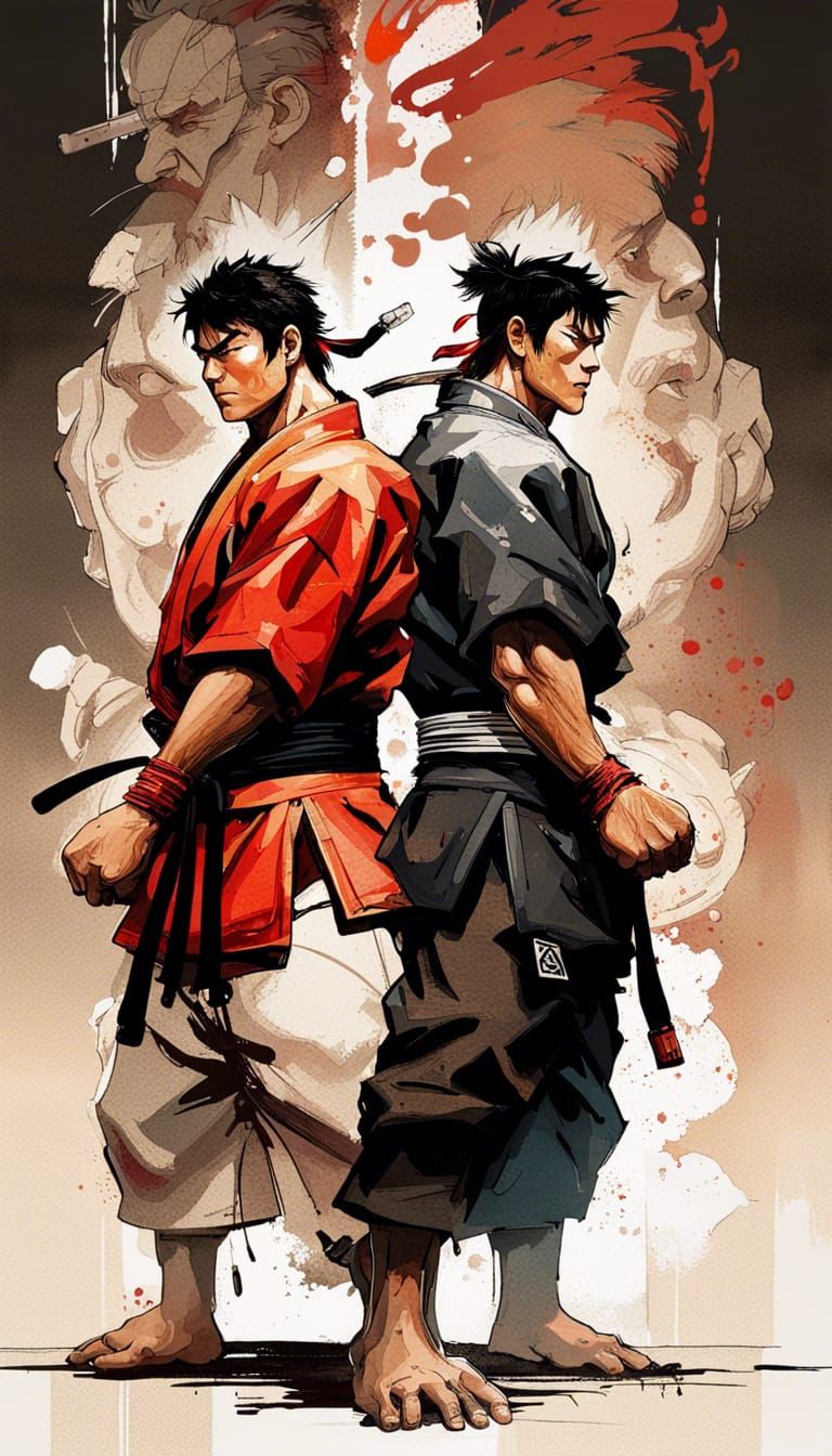 Street Fighter : Ryu X Ken