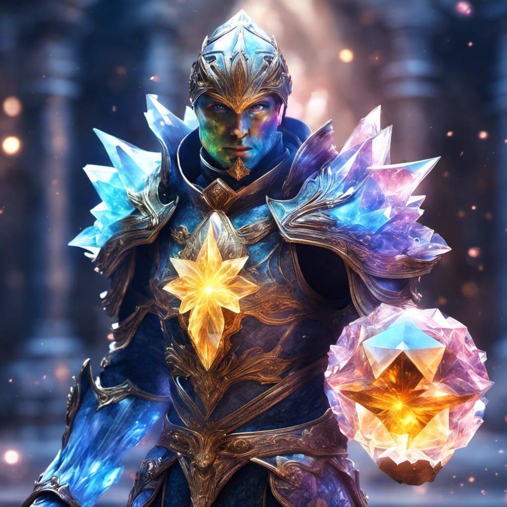 Crystalline Knight: Living Magic in a Medieval Fantasy