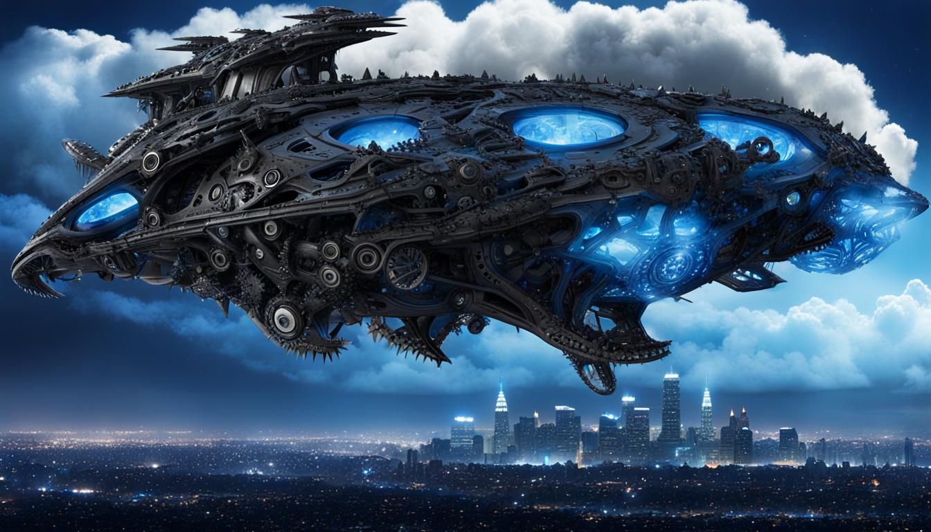 Skyline Alien Ship 6