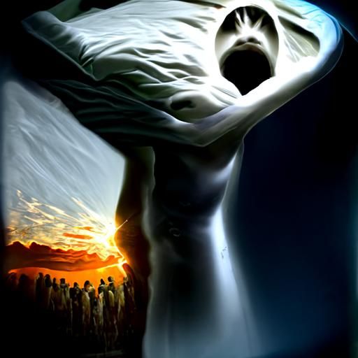 Symbolic Hand Reaching Upwards