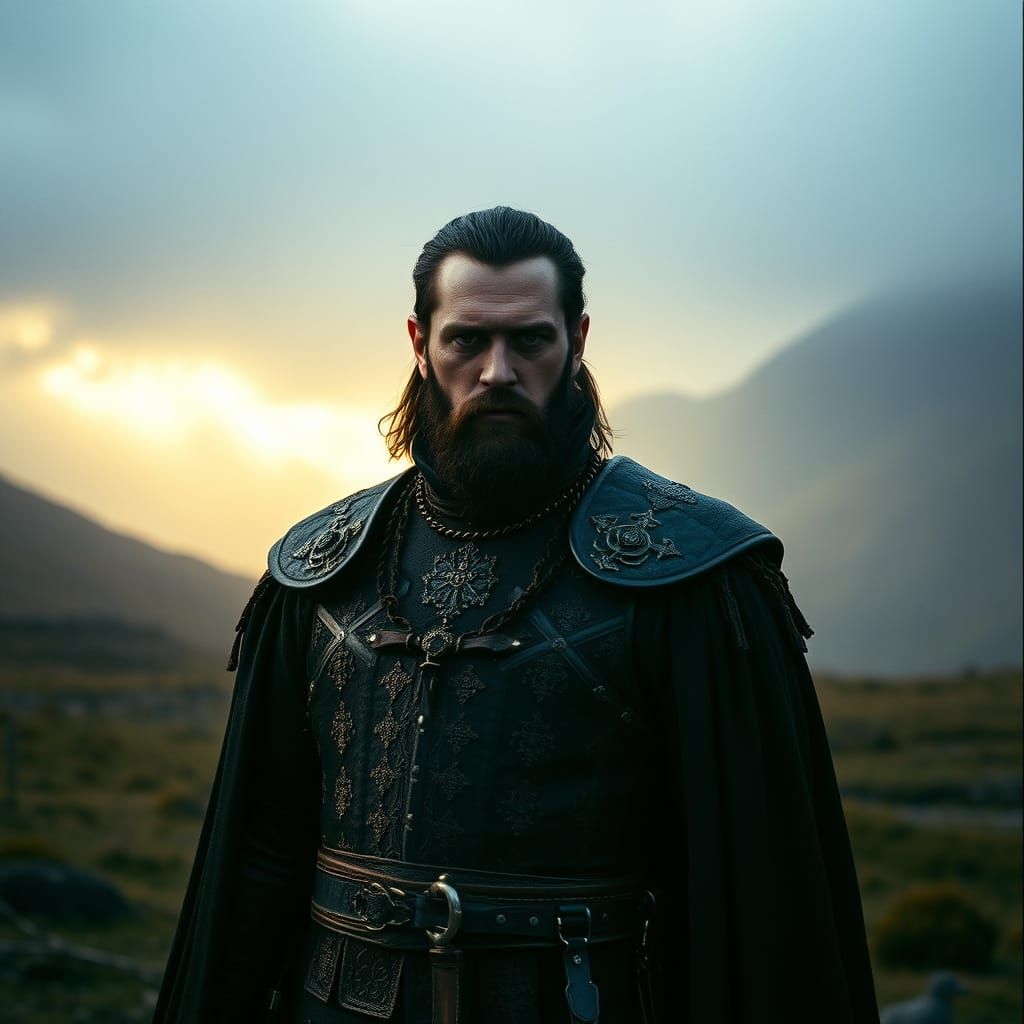 Macbeth in Haunting Scottish Landscape