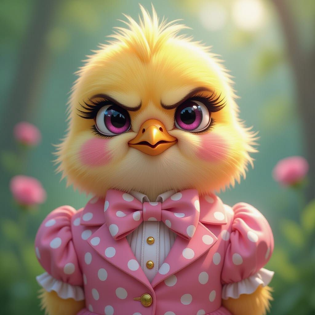 Grumpy Chic Chick