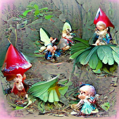 Enchanted Forest: Fairies and Gnomes Gathering