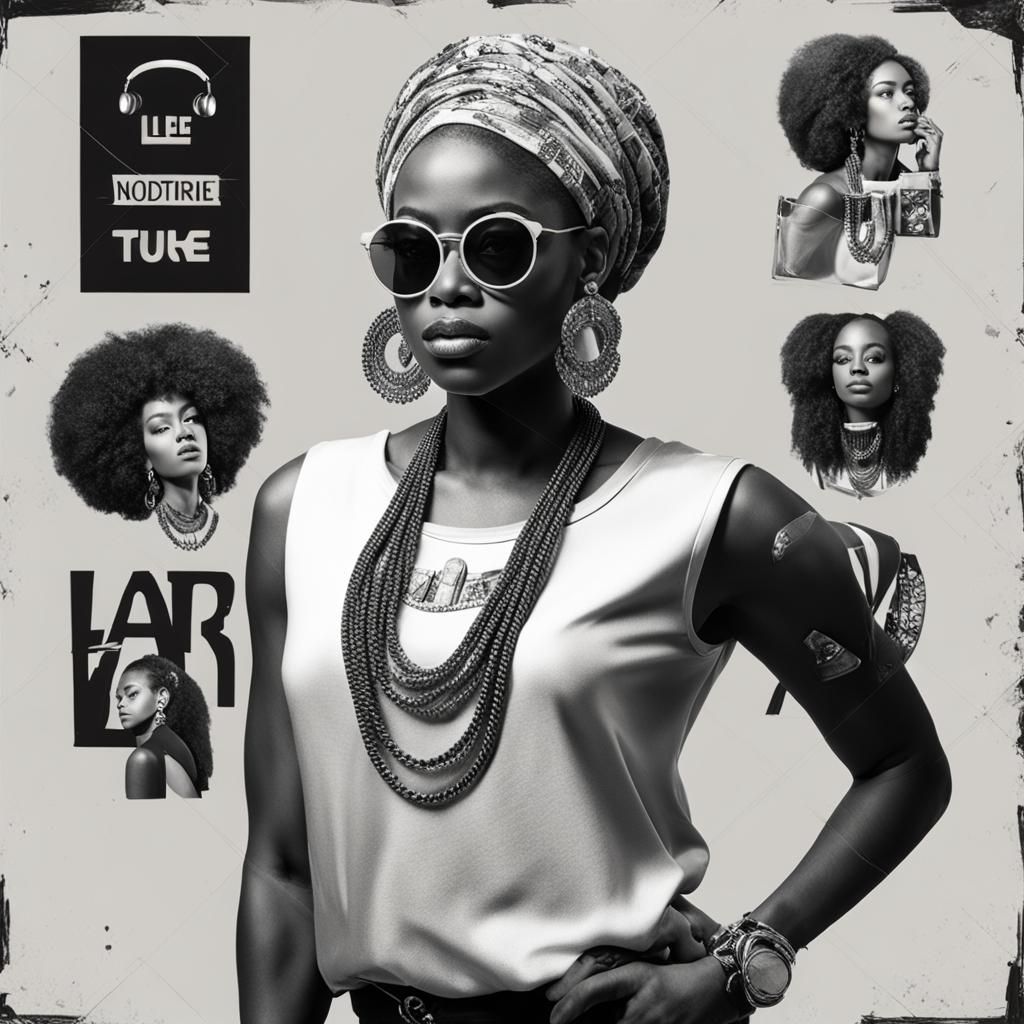 Beautiful Woman in White Top: Realistic Digital Portrait