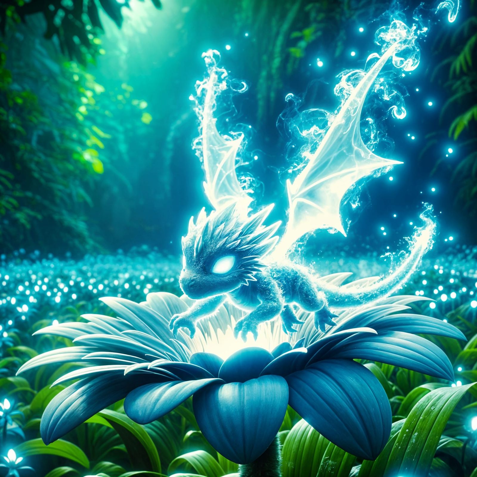 Flower Dragon