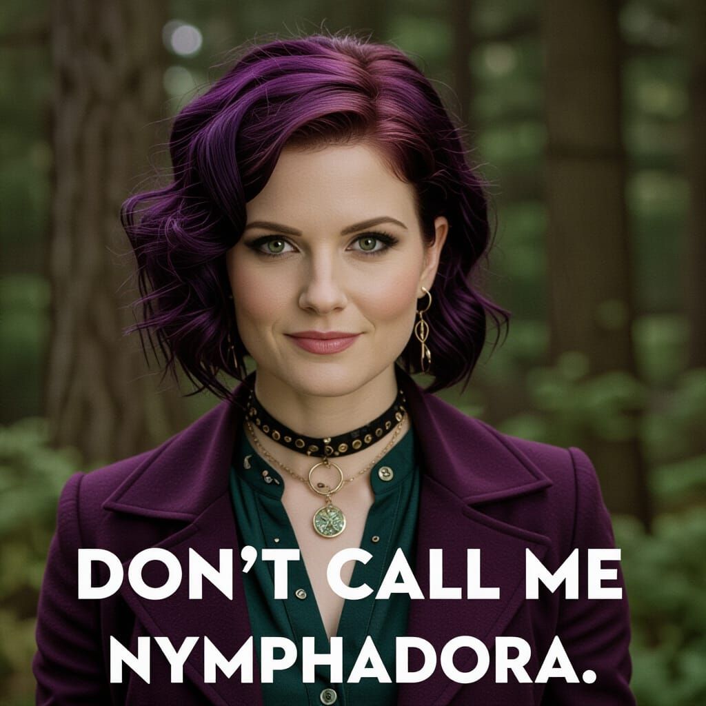 Nymphadora Tonks in a Dynamic Pose