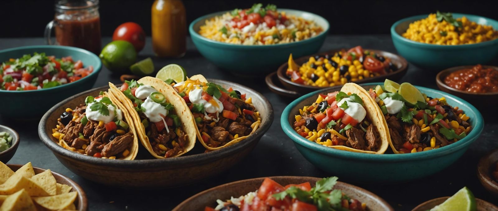 Hyperrealistic 3D Mexican Food in Cinematic Style
