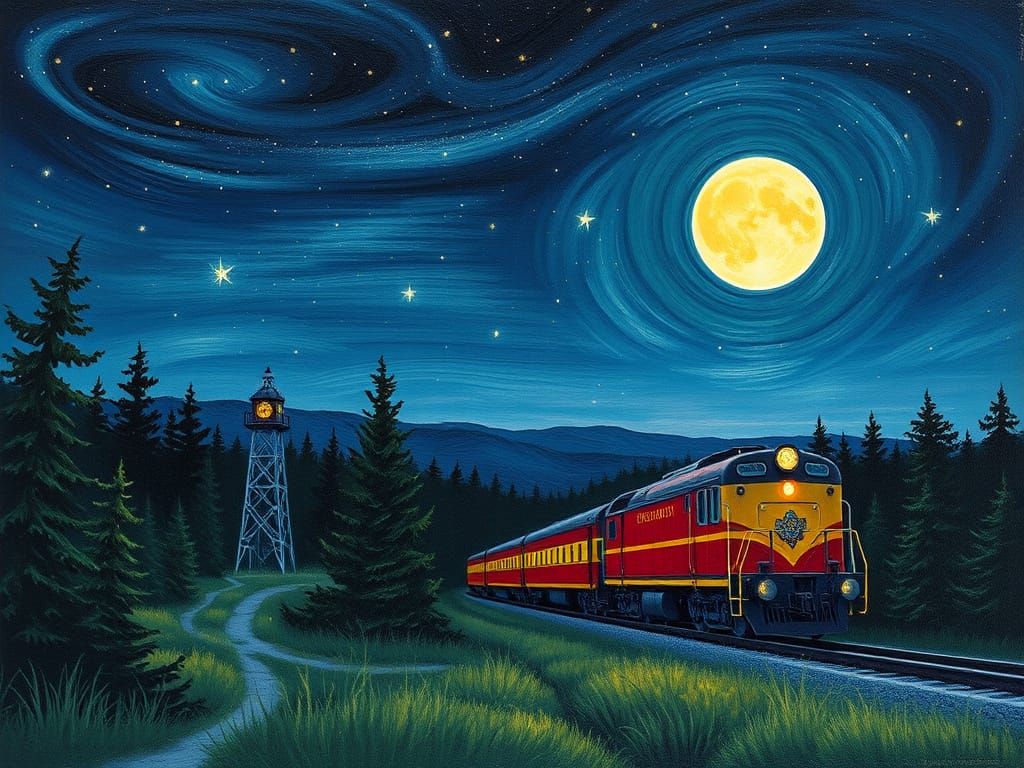 Midnight Train to Georgia: AI Interpretation