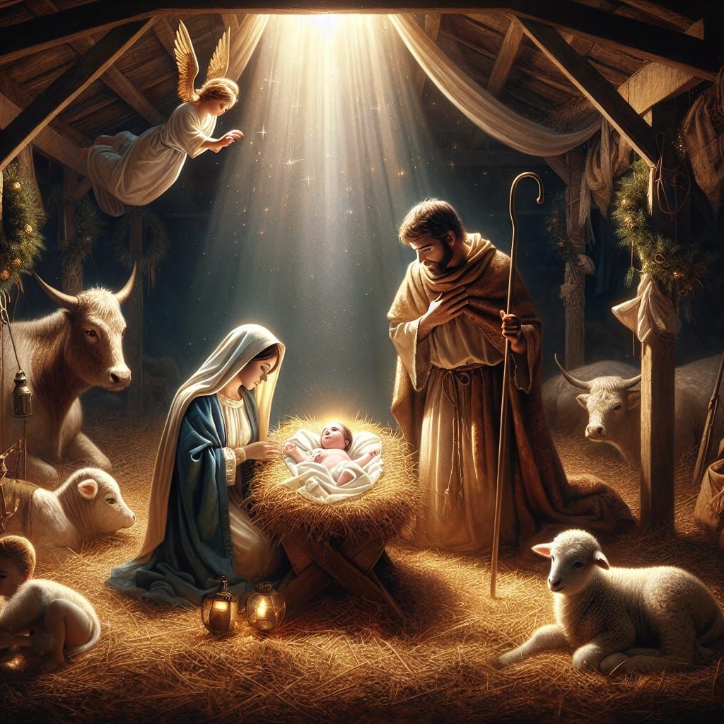 The Nativity: Birth of Jesus in Bethlehem