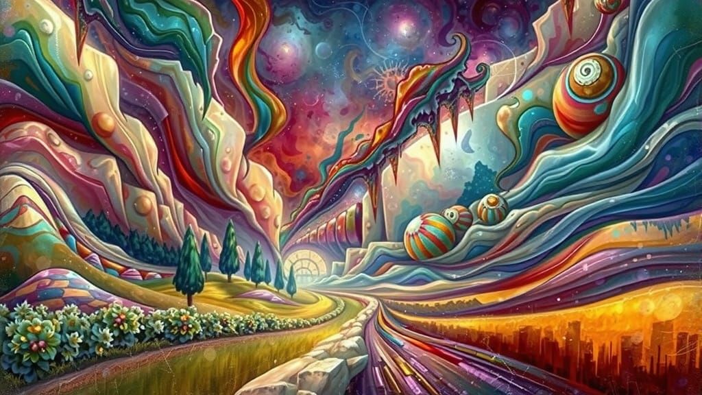 Dreamlike Iron Oxide Rust Art with Earthy Tones and Organic ...