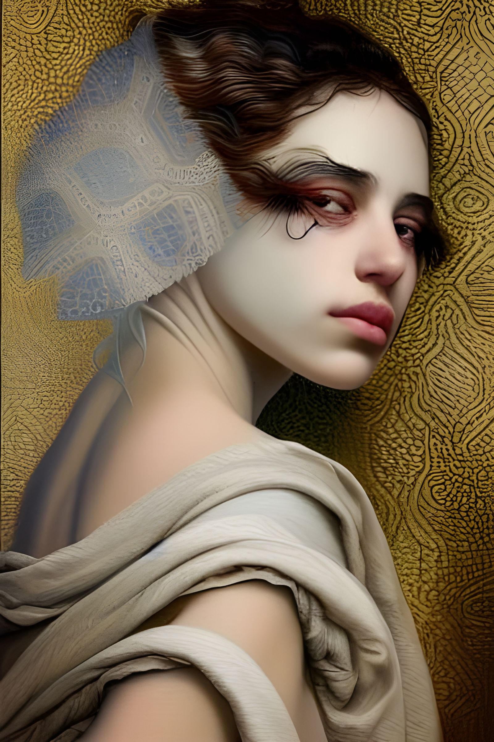 Hyperrealist Painting: Love Woven Beyond the Physical