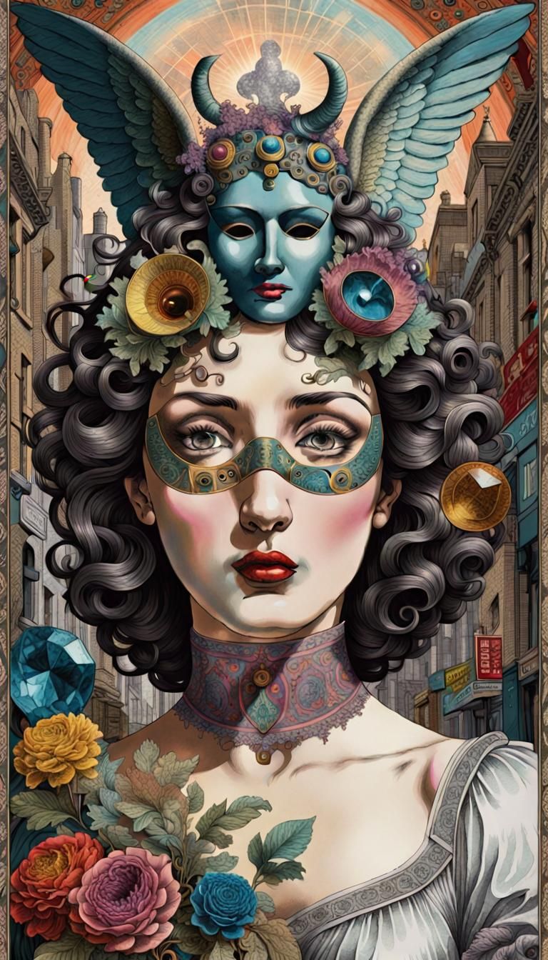 Weekly Mashup - Fornasetti Angel