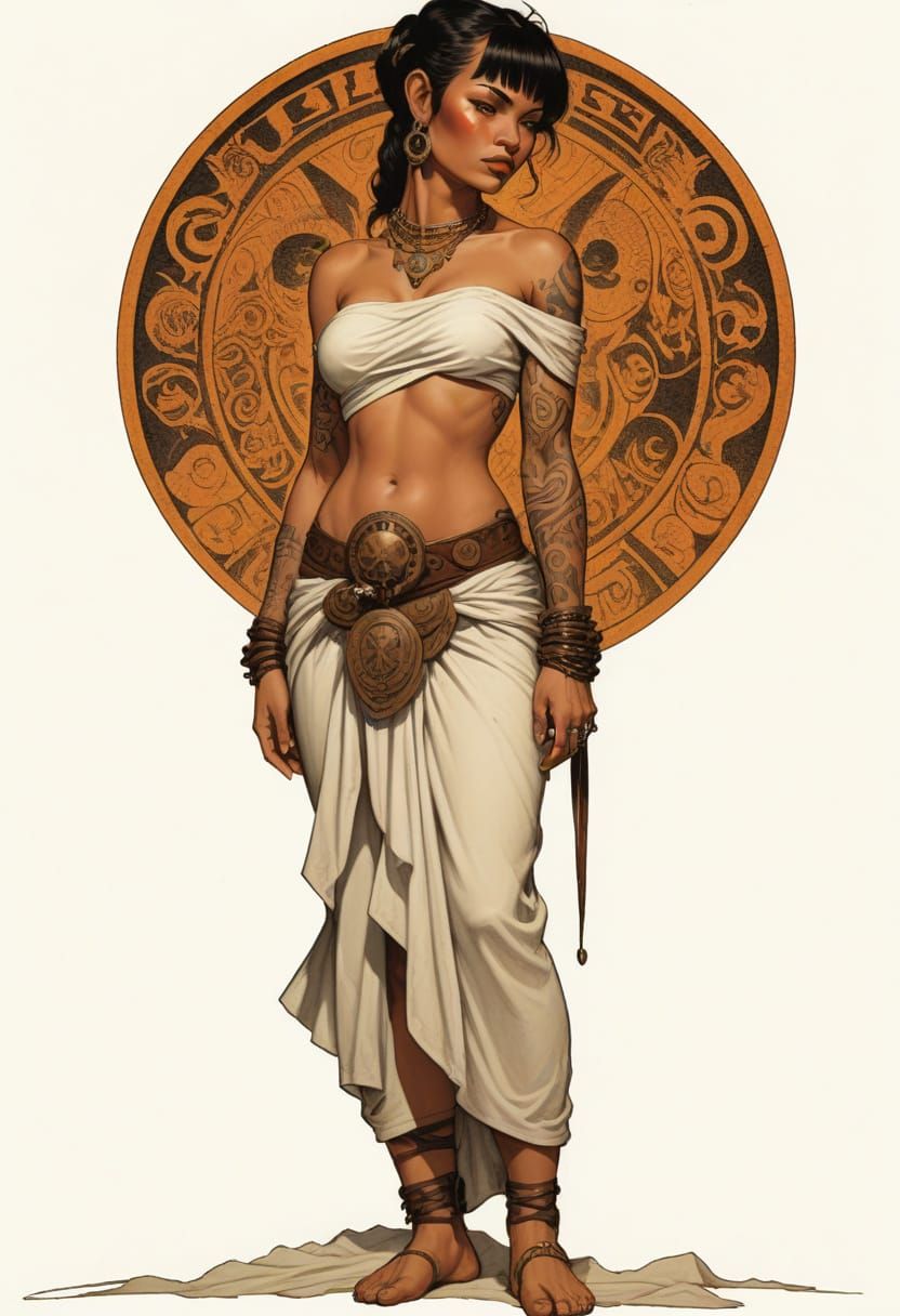 Polynesian Cultist in 17th Century France