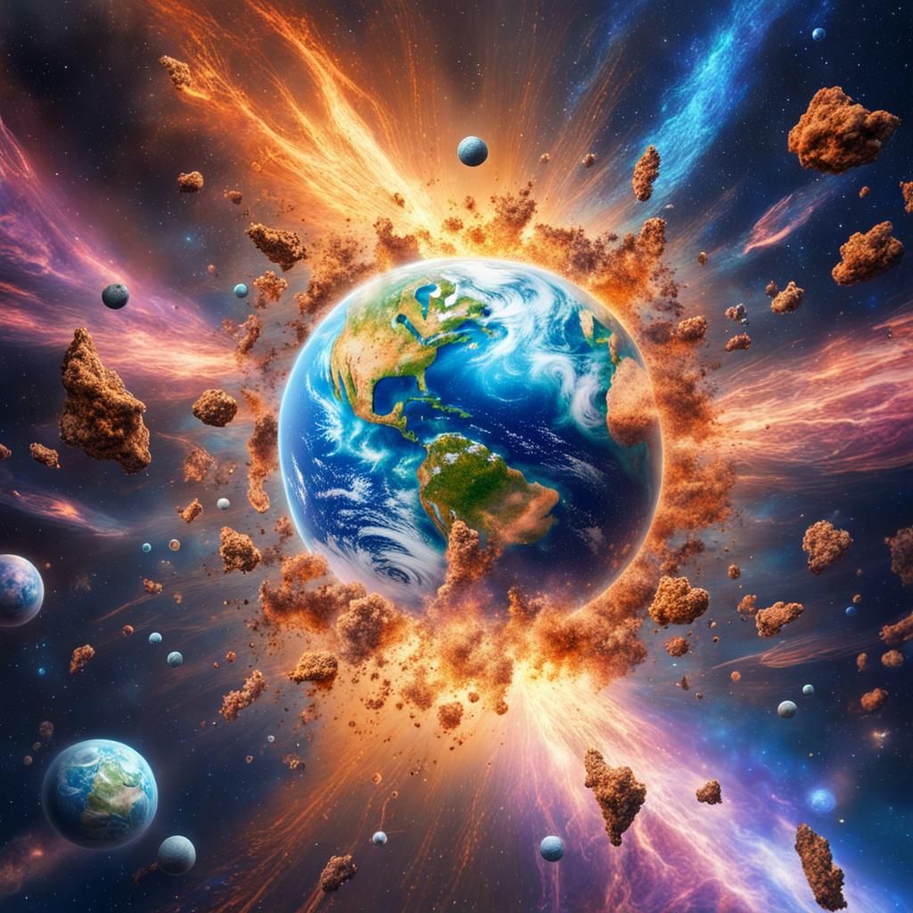 Earth explosion