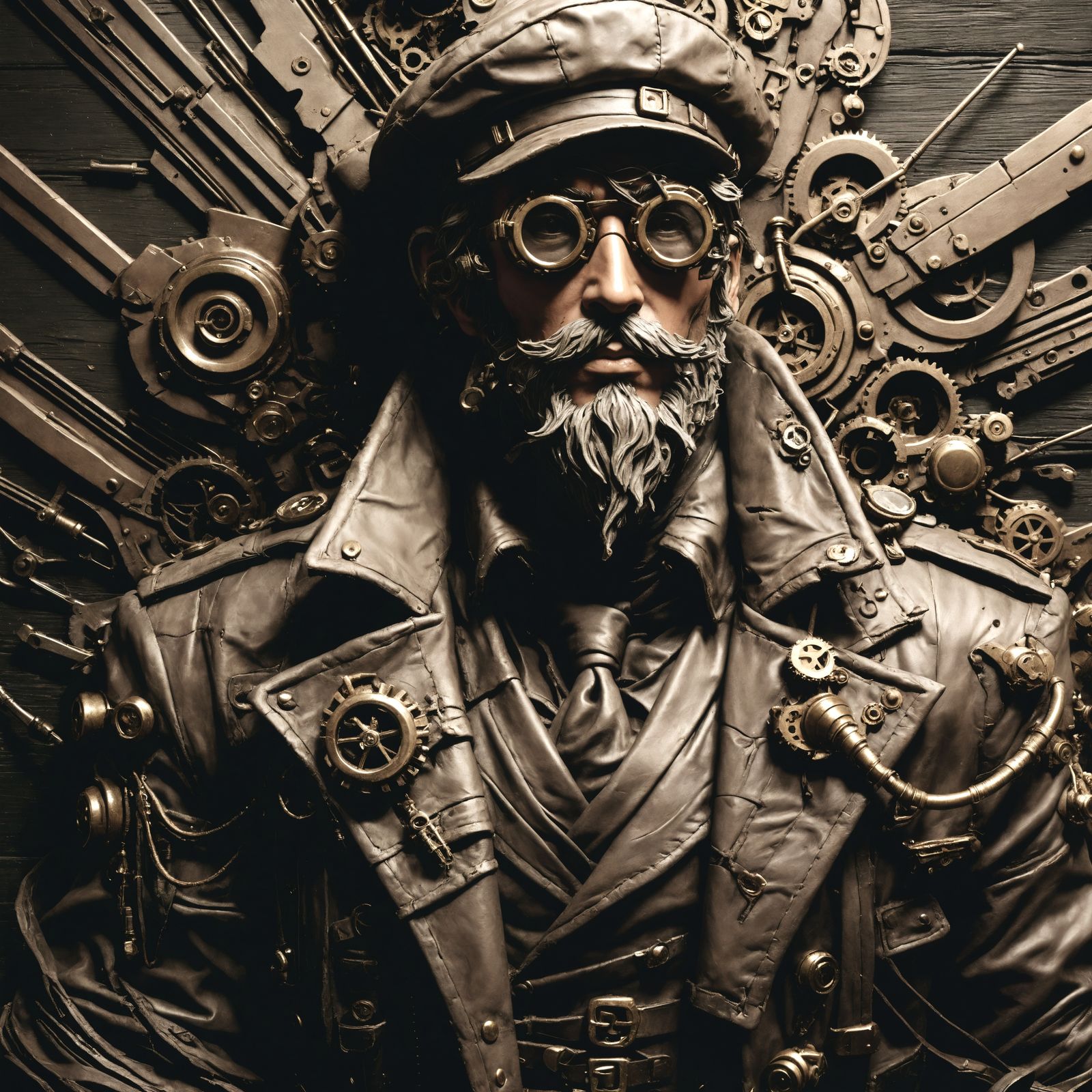 Sepia Claypunk Masterpiece