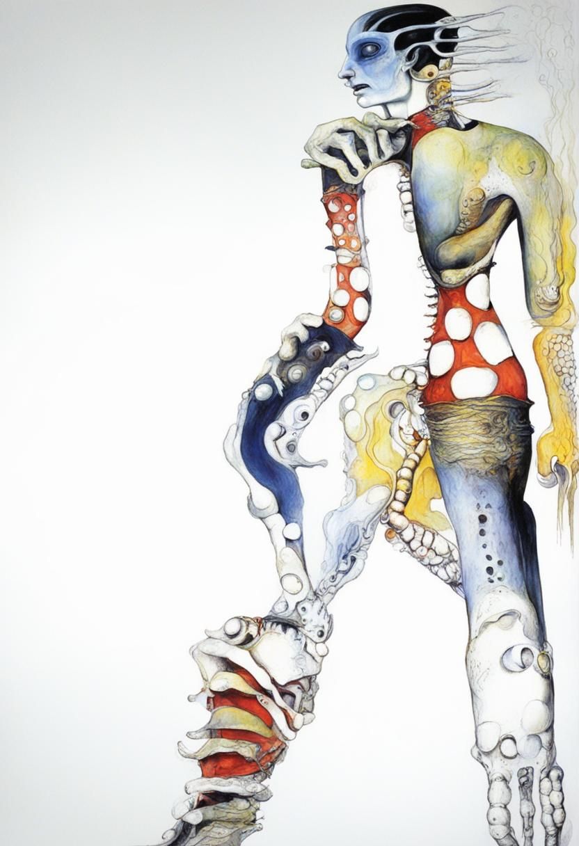 Gothic Psychedelic Fauvism Art